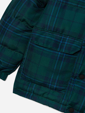 Green Baxter jacket with back Snoopy print | Special edition