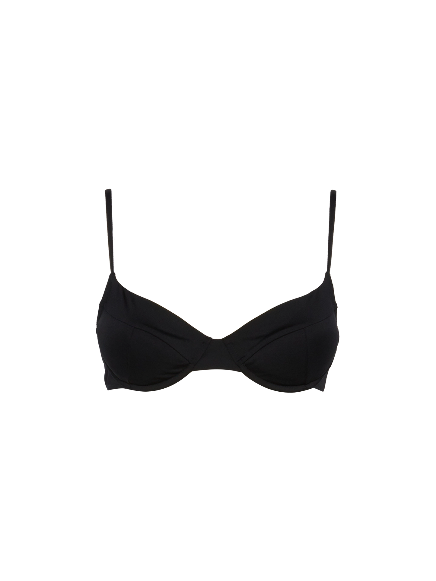Schwarzes Bügel-Bralette „Bea“