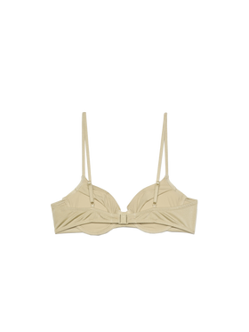 Bea Bügel-Bralette in schimmerndem Gold