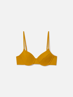 Bralette da bagno Bea ocra