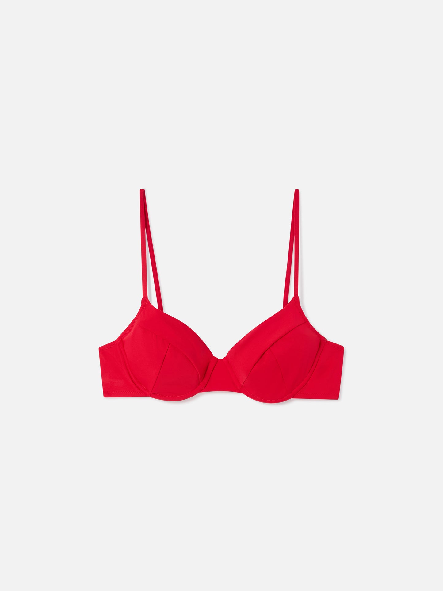 Bralette rossa Bea con ferretto