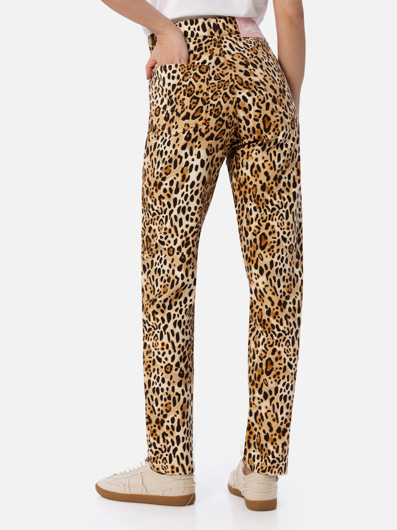 Belleville Damen-Denim mit Animalier-Print