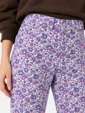 Belleville Betsy floral print denim jeans | Special Edition