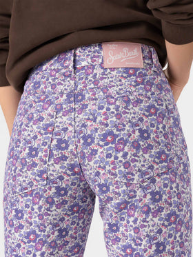 Belleville Betsy floral print denim jeans | Special Edition