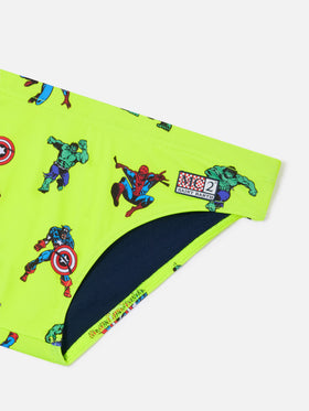 Billy swim briefs Marvel with all-over superhero print | Special Edition