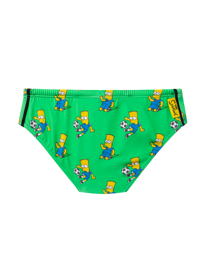 Slip mare Billy con stampa Bart Simpson calciatore | THE SIMPSON SPECIAL EDITION