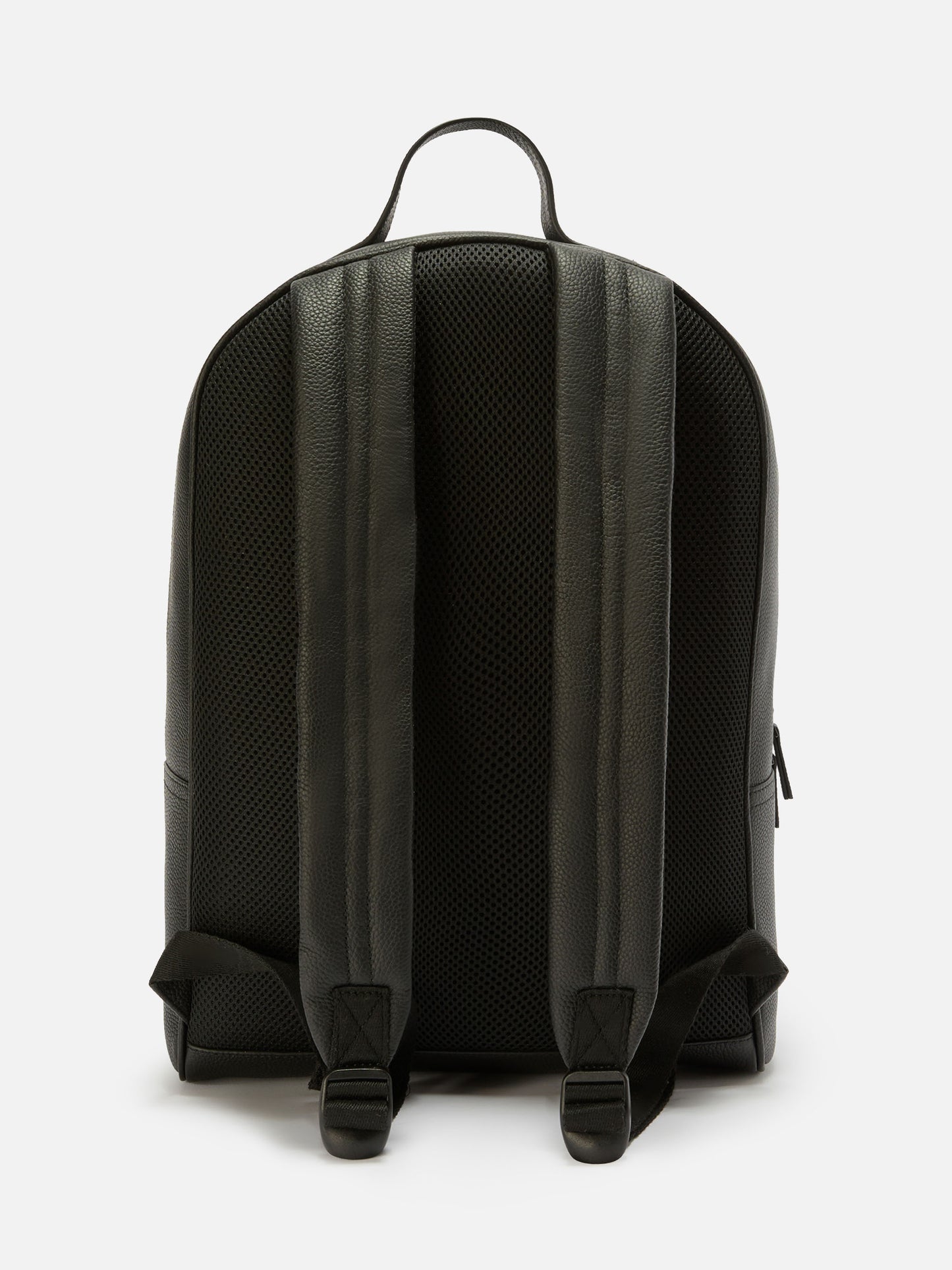 Zaino Backpack in pelle nera