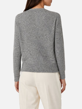 Bellamy grey cardigan with rhinestones