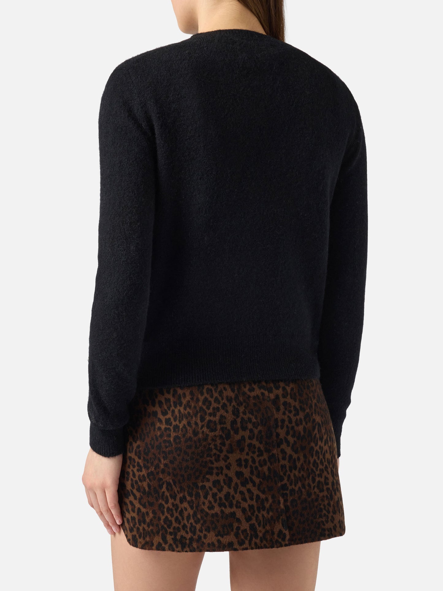 Cardigan da donna nero Bellamy strass