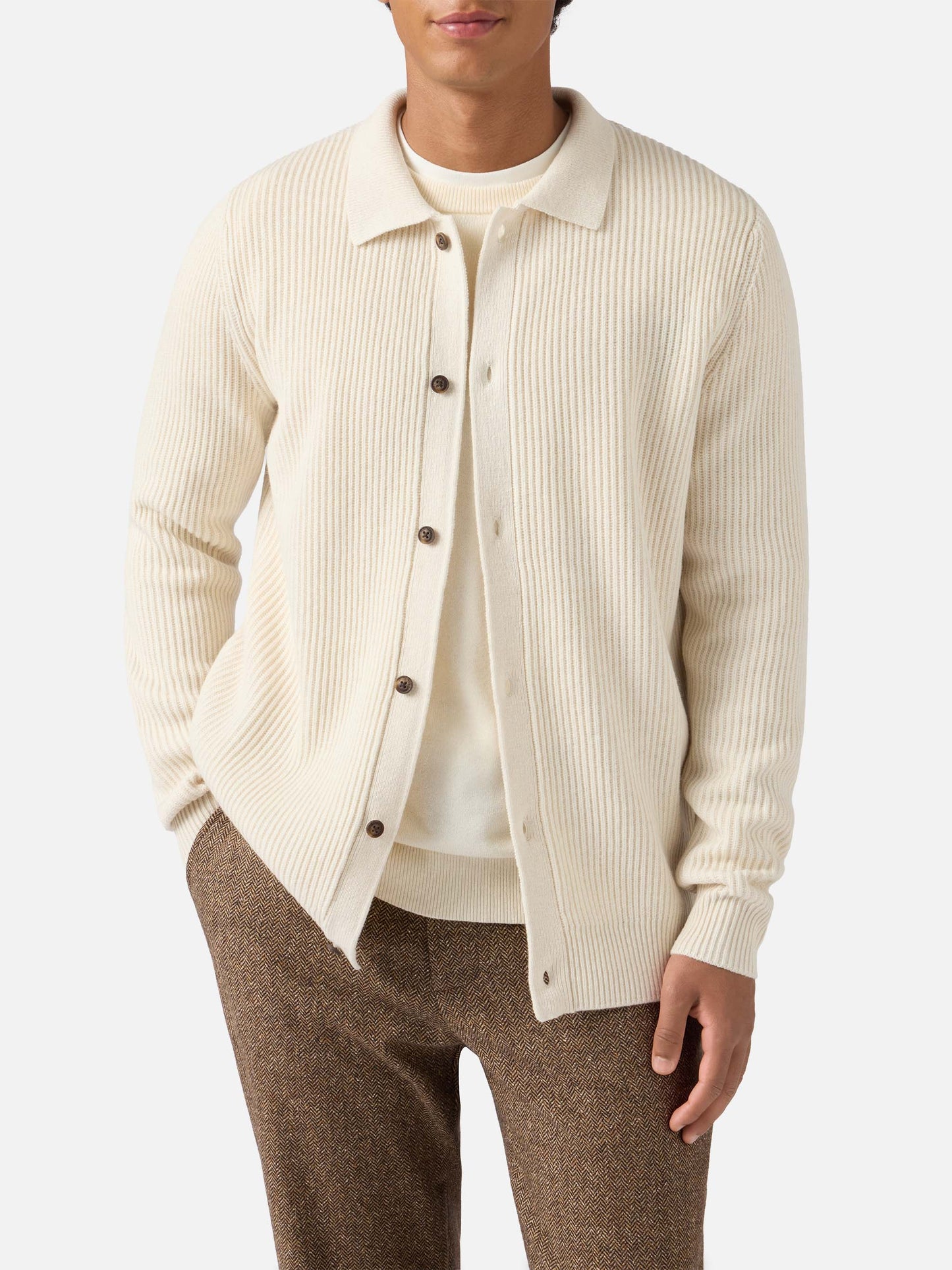 White wool cardigan Bolton