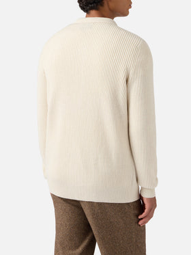 White wool cardigan Bolton