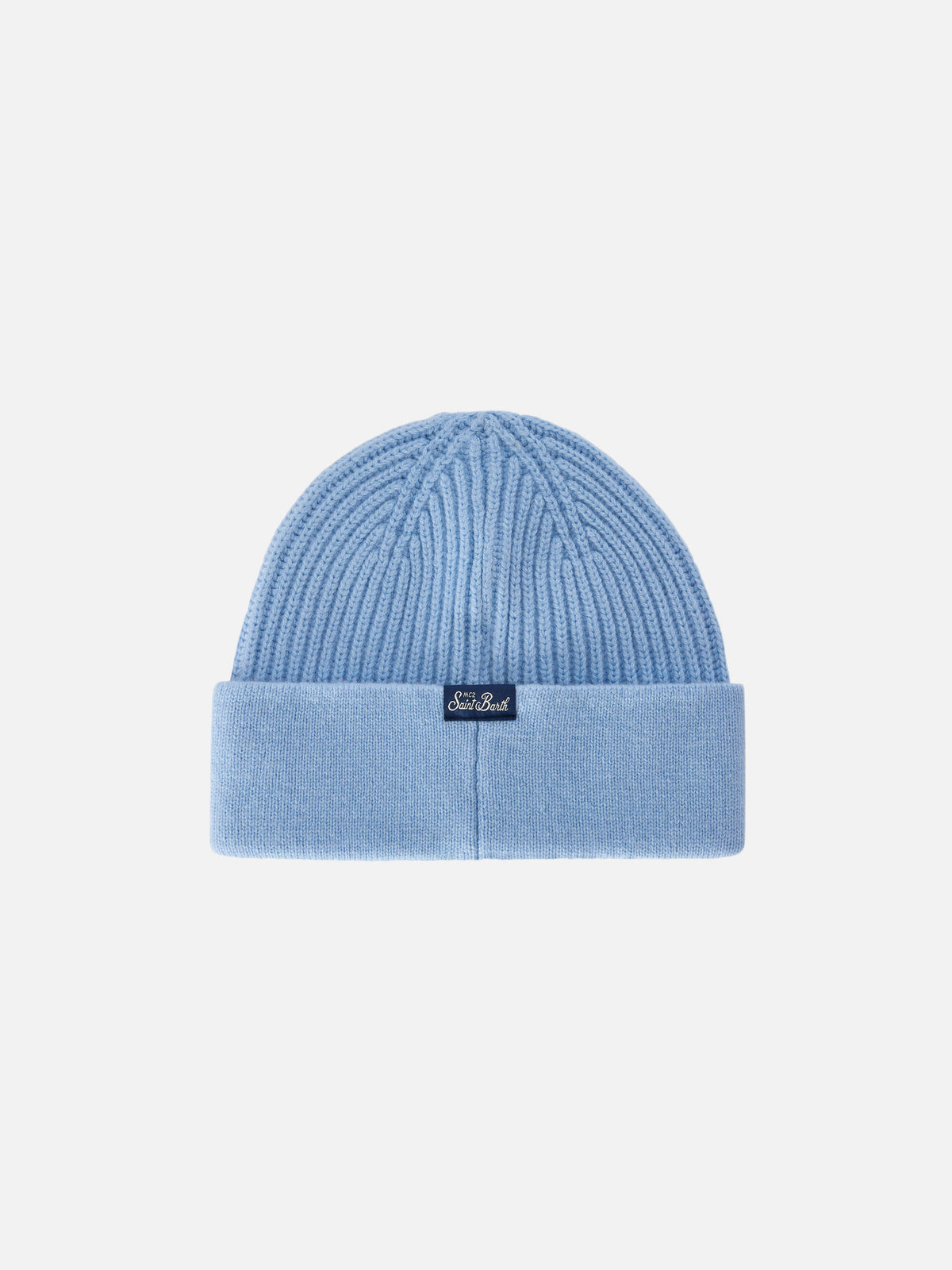 Bonnet Benjie Light blue avec lettrage Monello 