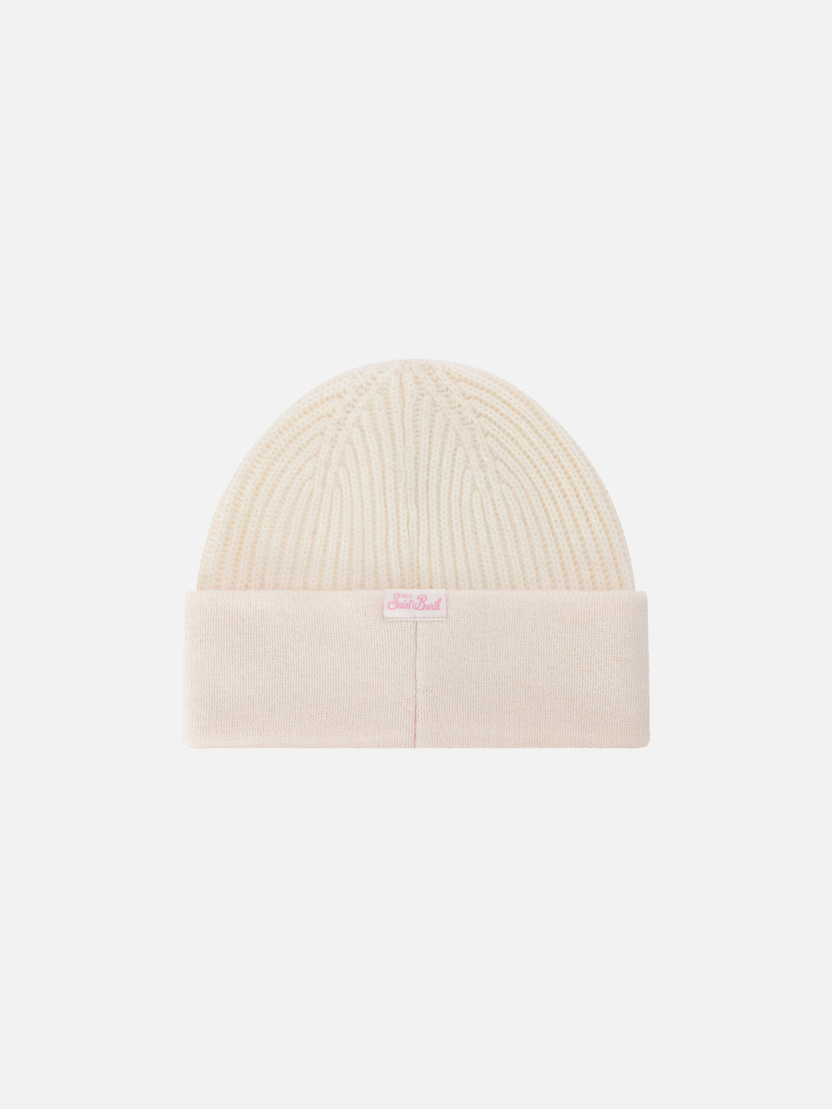Bonnet Benjie off white avec lettrage Favolosa 