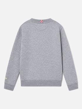 Felpa Bobby grigio melange con stampa Snoopy | Special Edition