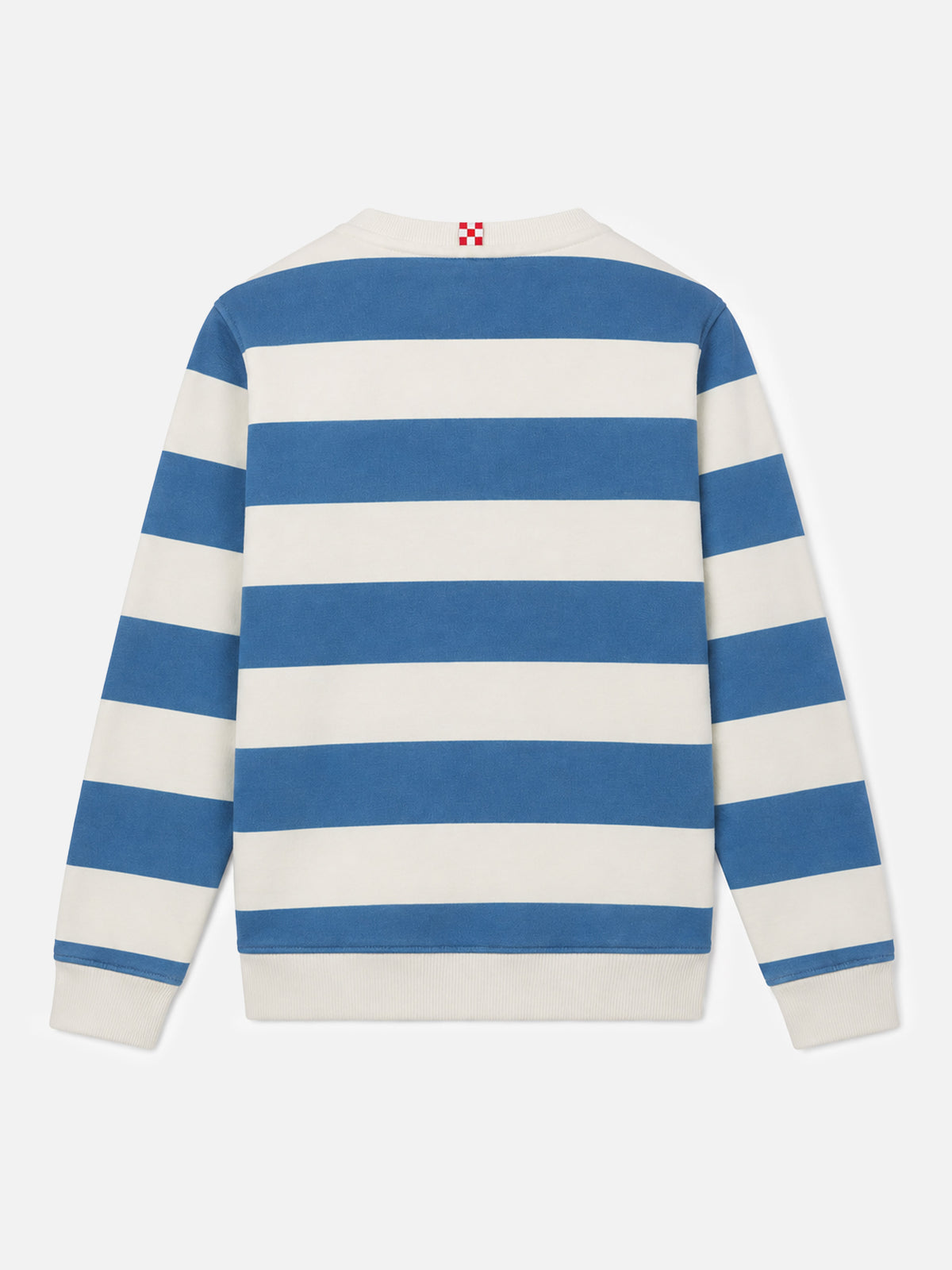 Gestreiftes Kinder-Sweatshirt Bobby mit St. Barth-Stickerei 