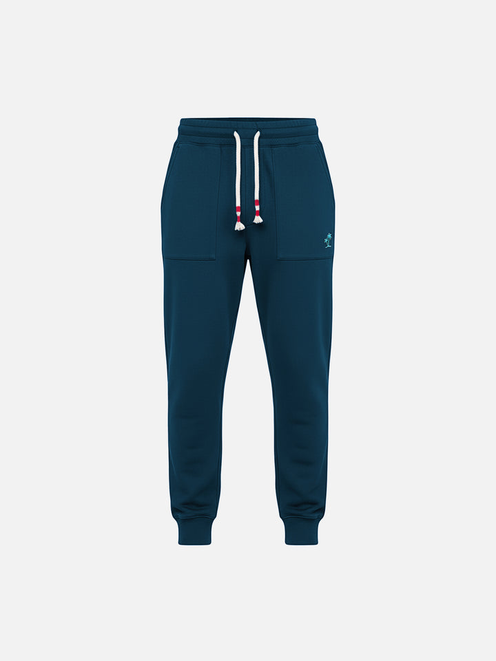 Bolt Jr blue melange sweatpants