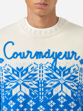 Bombardino Courmayeur embroidered sweater