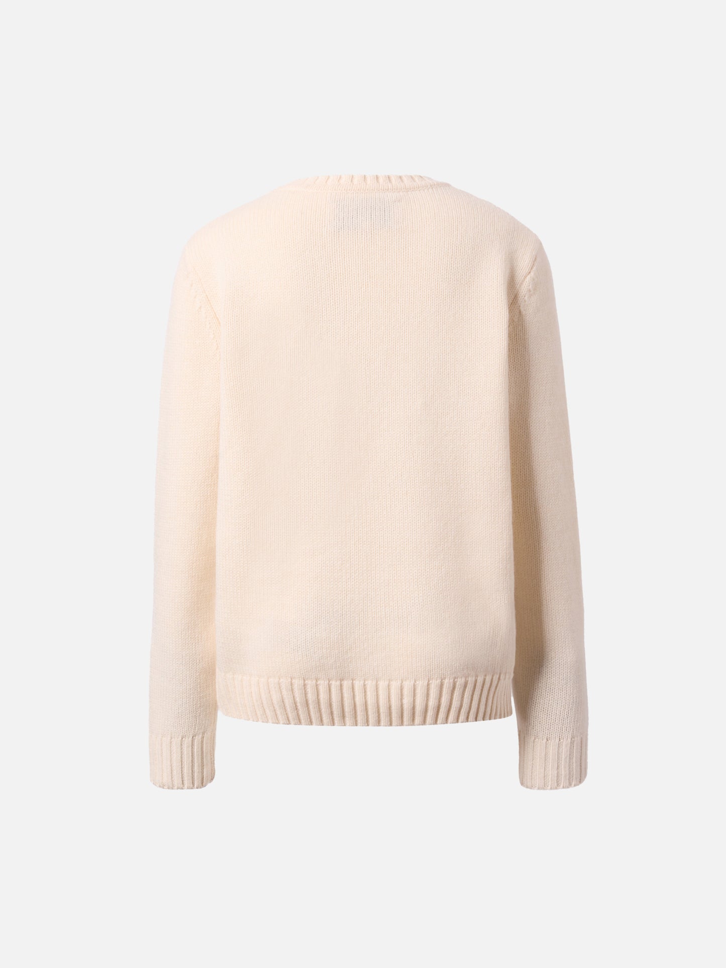 Maglione Bombardino Jr in misto cashmere con patch St. Moritz | ST. MORITZ TOP OF THE WORLD SPECIAL EDITION
