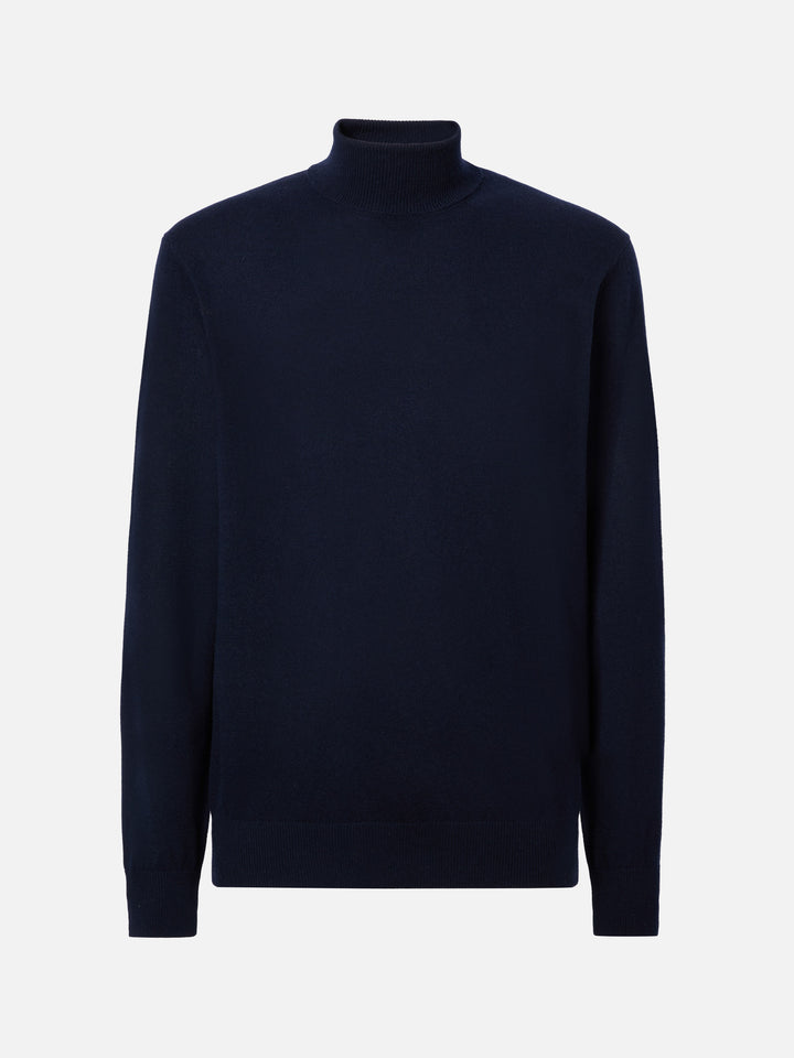 Dolcevita Bond in merinocash blu notte