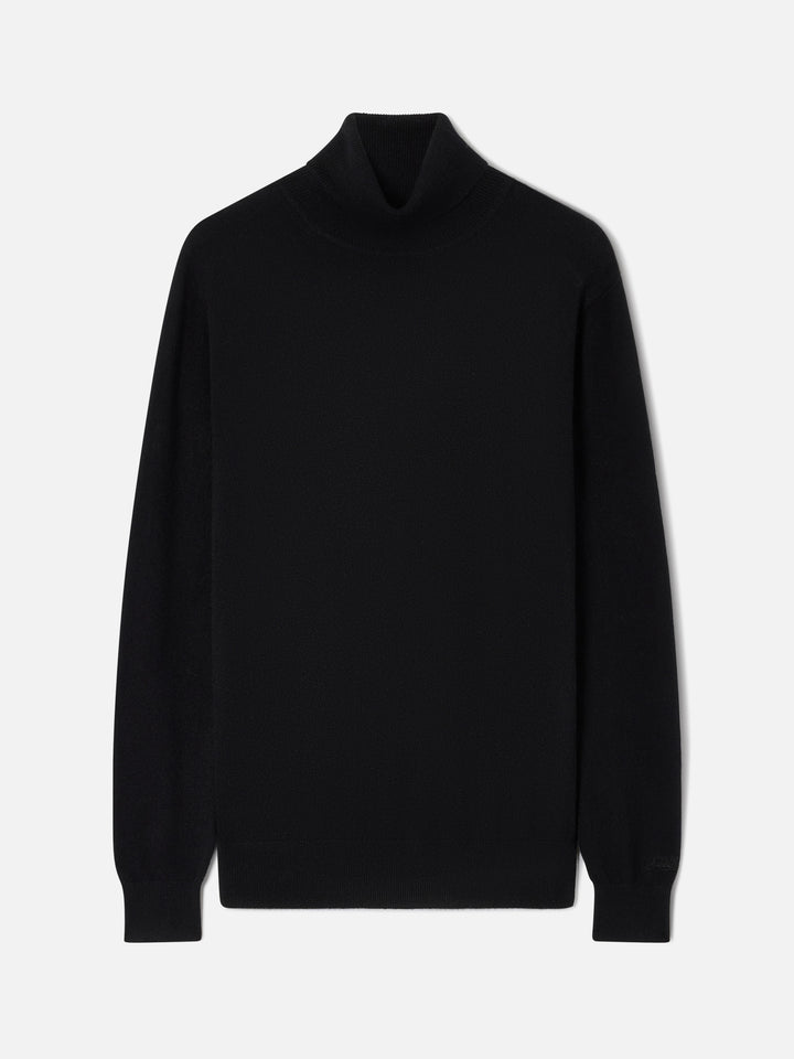 Black Bond cashmere turtleneck
