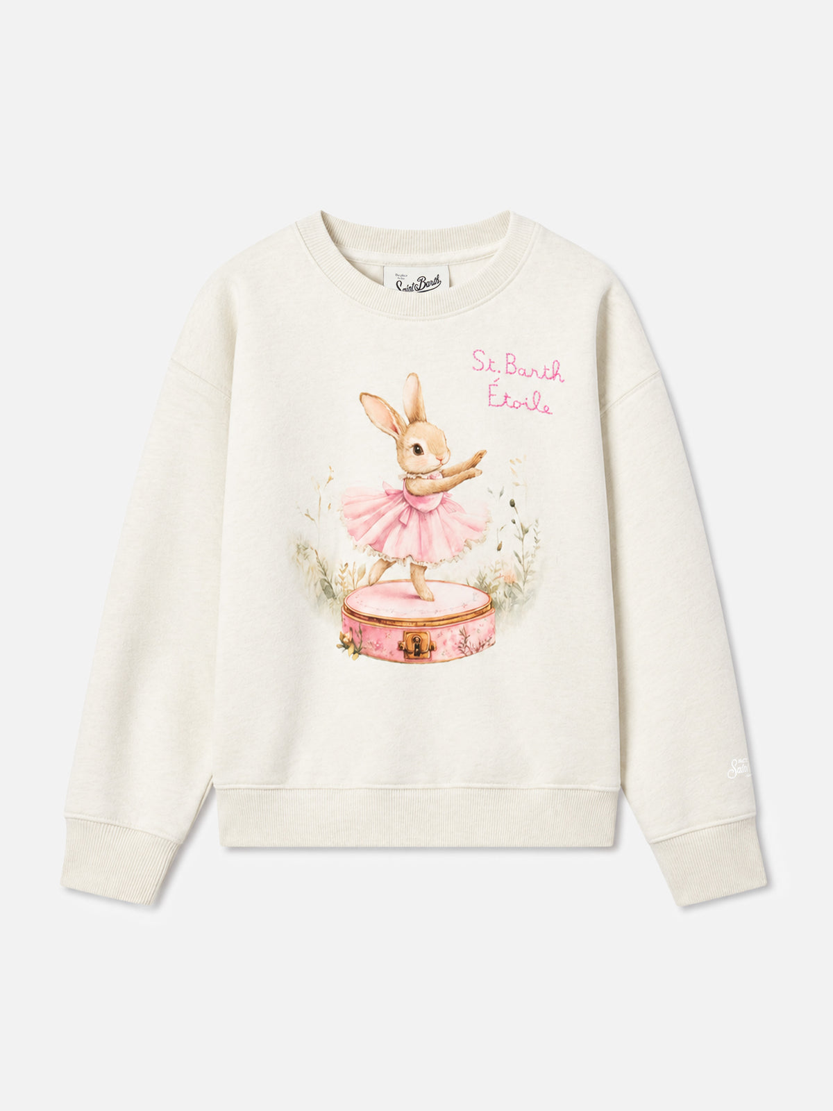 Off white Briony sweatshirt with bunny print
