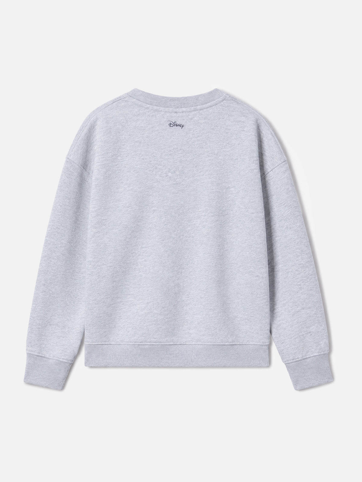 Light grey melange Briony sweatshirt with Minnie Mouse patch | Special edition