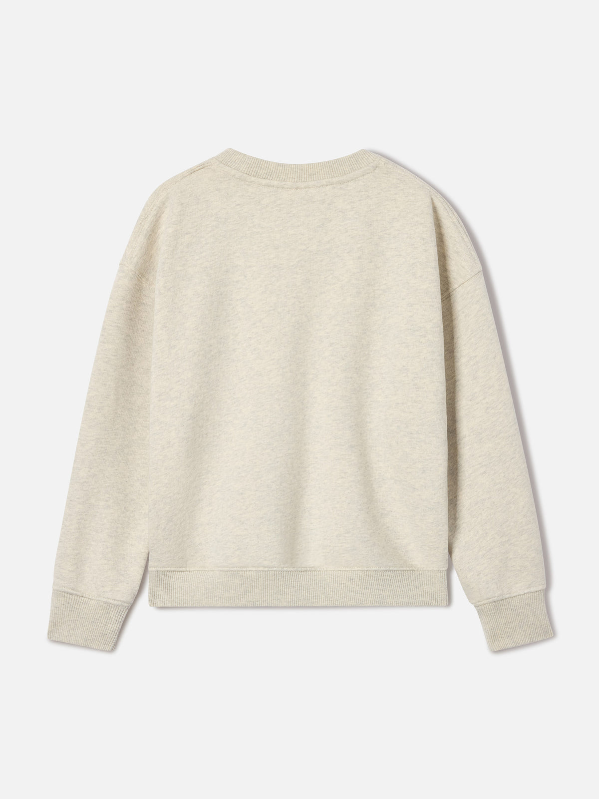 Grey Briony cotton blend sweatshirt with St. Barth print
