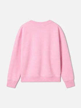 Briony Sweatshirt mit Rundhalsausschnitt mit Bella e Monella Strass-Applikation 