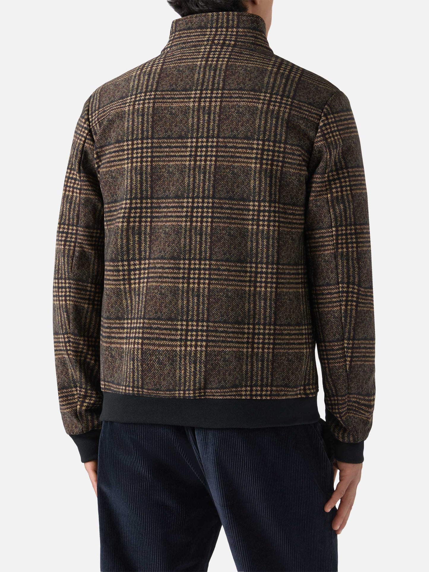 Thermo jacket Byron with Prince of Wales print