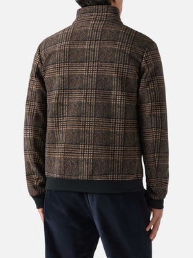 Thermo jacket Byron with Prince of Wales print