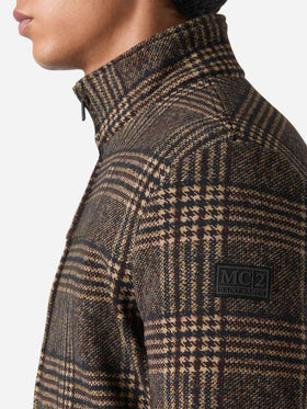 Thermo jacket Byron with Prince of Wales print
