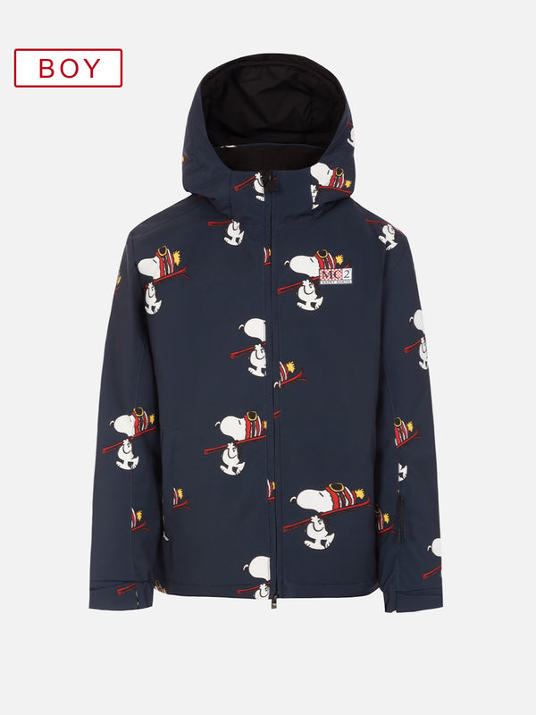 Boy blue jacket Wildhorn with Snoopy Ski Club print | SNOOPY PEANUTS SPECIAL EDITION