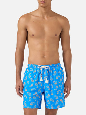 Short de bain Caprese Bluette paisley 