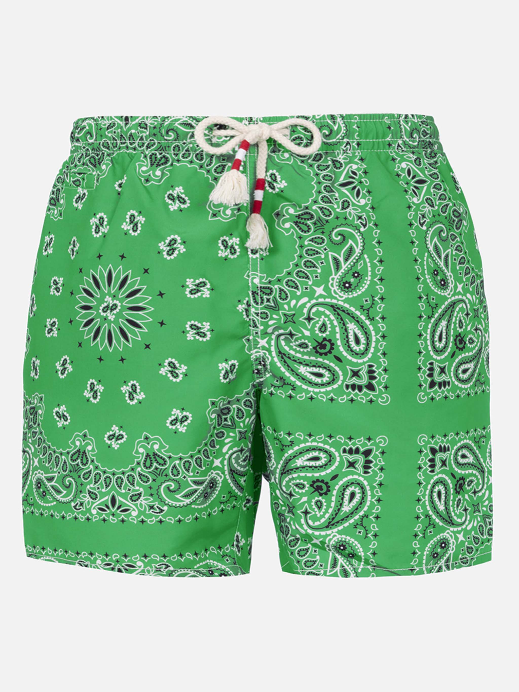 Green bandana Caprese swim shorts – MC2 Saint Barth