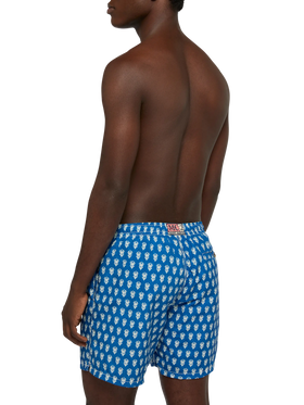 Mittellange Badeshorts Caprese mit Blumenprint