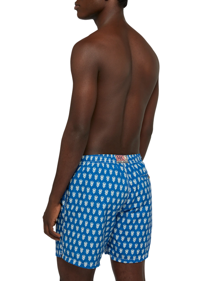 Mittellange Badeshorts Caprese mit Blumenprint