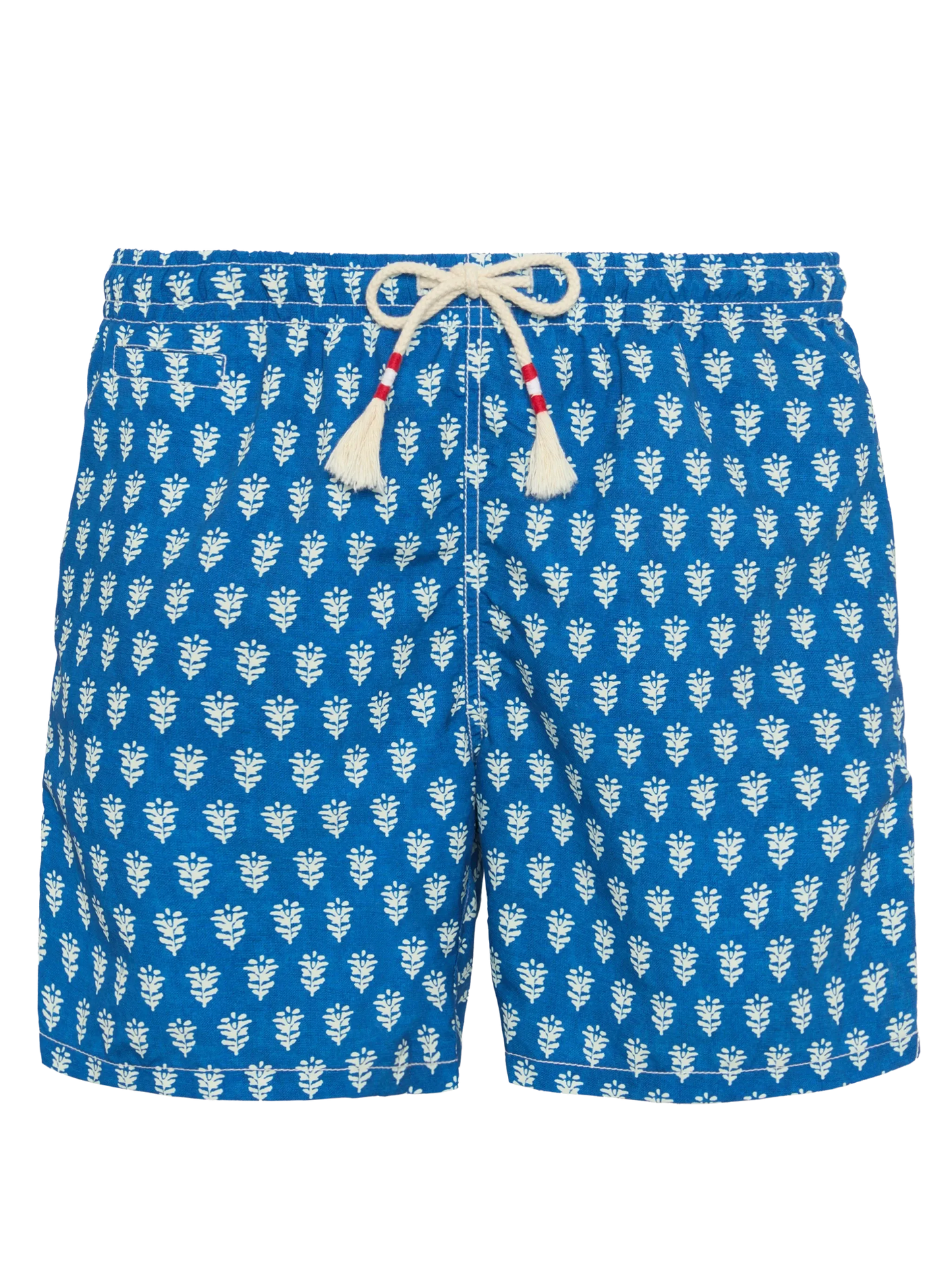 Mid-length swim-shorts Caprese with flower print - MC2 Saint Barth