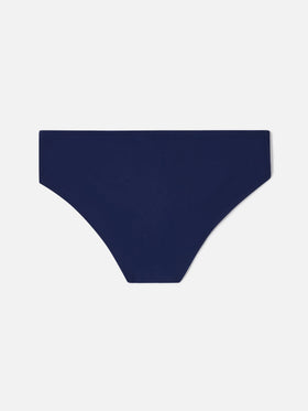 Cayo einfarbige marineblaue Badehose 