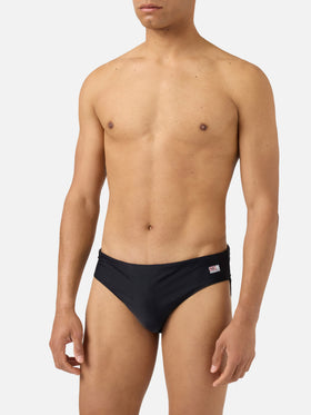 Slip mare Cayo nero tinta unita