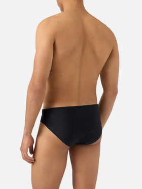Slip mare Cayo nero tinta unita