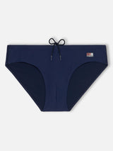 Slip da bagno da uomo blu navy Cayo