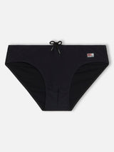 Schwarze Herren-Badehose Cayo