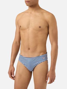Slip mare Cayo a righe blu navy