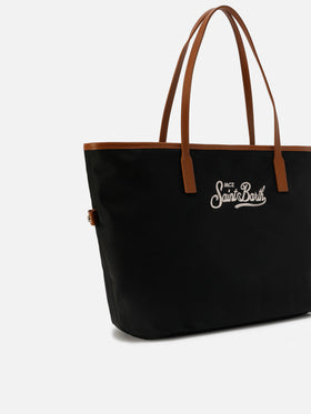 Bolso regular de nailon Black City 