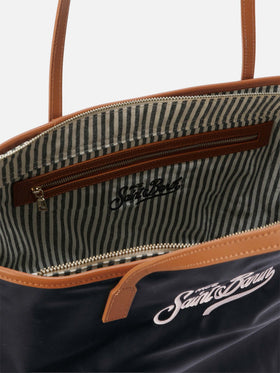 Black City nylon regular bag