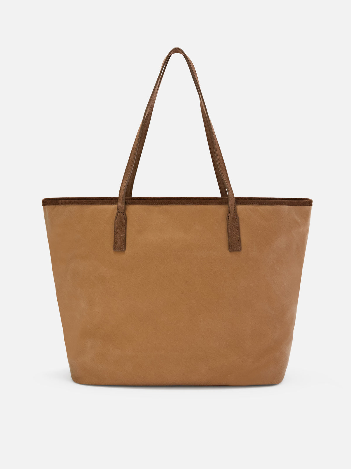 Grand sac city ciré Nut avec logo brodé 