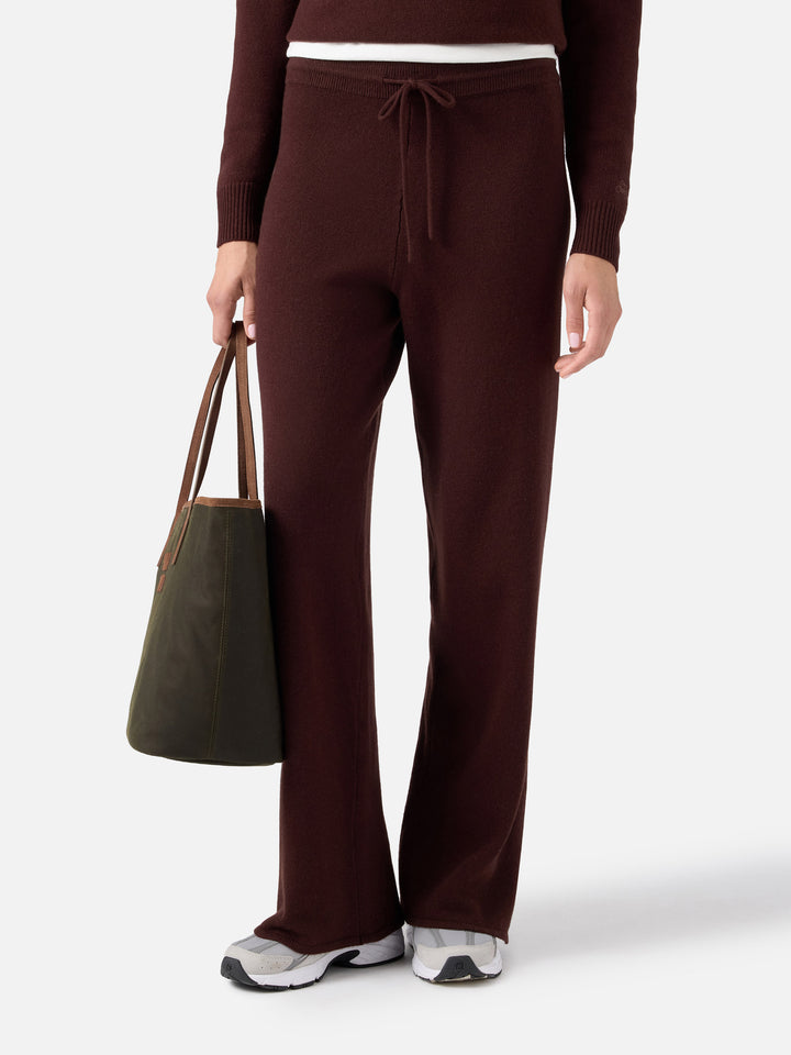 Brown Cambon wool trousers