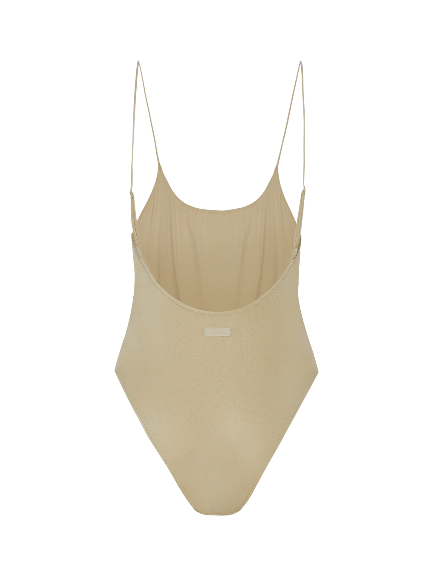 One-piece swimsuit Cecille with rhinestone striped embellishment
