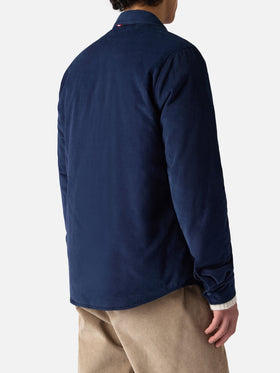 Overshirt Chalet with pocket and St. Barth Bob Club embroidery