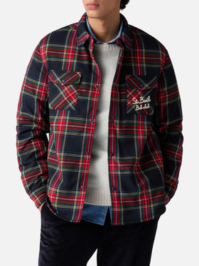 Overshirt Chalet mit Tasche und St. Barth Bob Club Stickerei